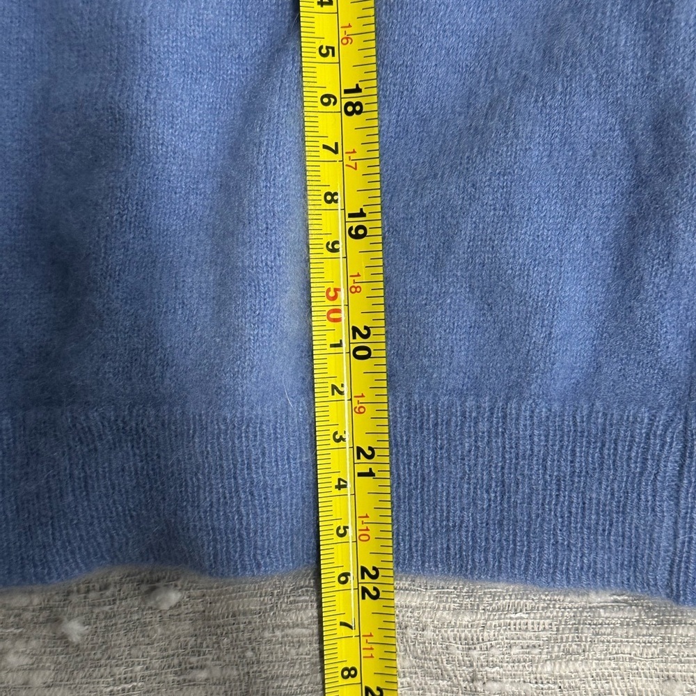PHILOSOPHY Cashmere Sweater London Light Blue - Size S - Picture 5 of 6